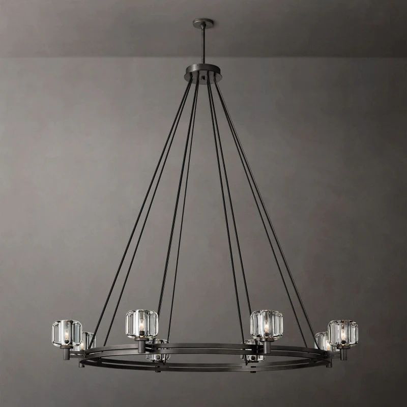 Gindy Round Chandelier 60'' For Living Room