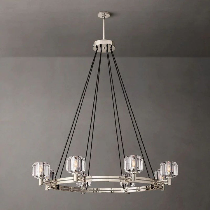 Gindy Round Living Room Chandelier 48"