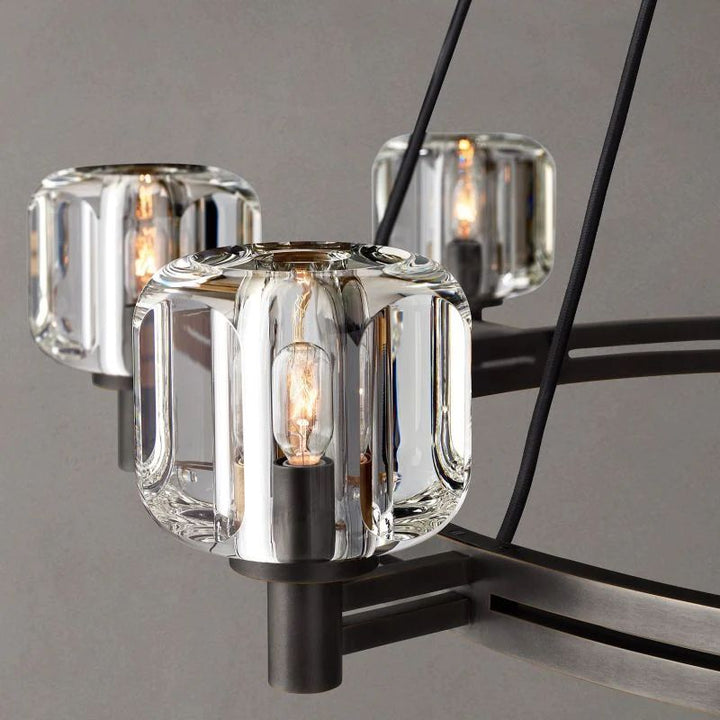 Gindy Round Living Room Chandelier 48"