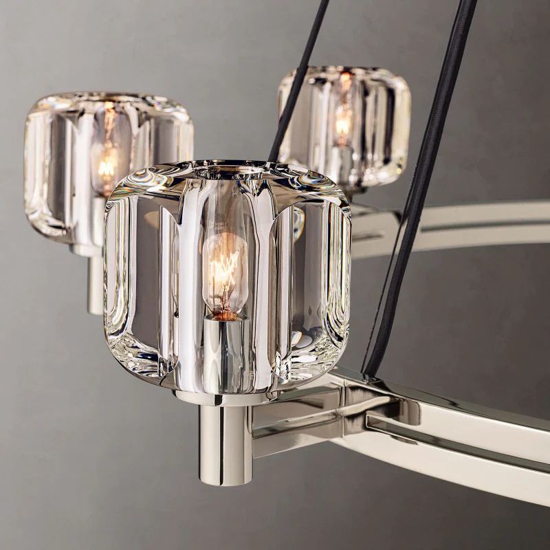 Gindy Round Living Room Chandelier 48"