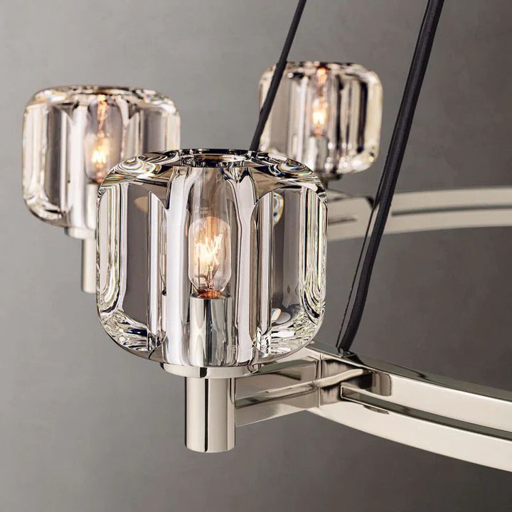 Gindy Round Living Room Chandelier 48"