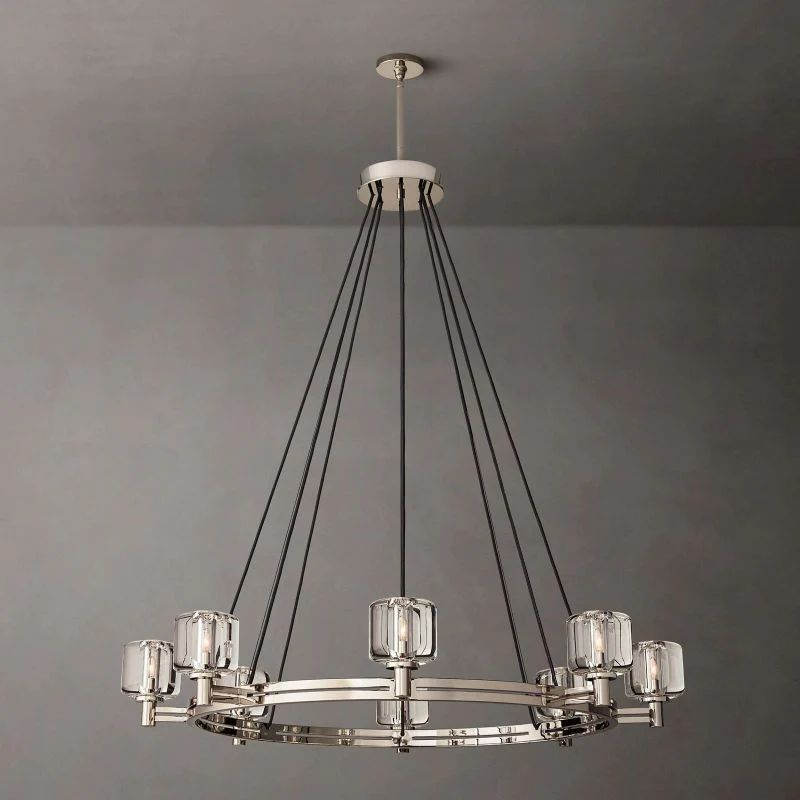 Gindy Round Living Room Chandelier 48"