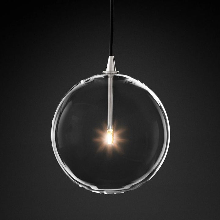 Glass Globe Mobile Island Pendant