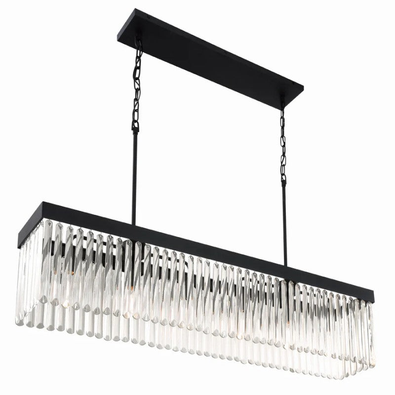 Guyton 6 Light Rectangular Chandelier