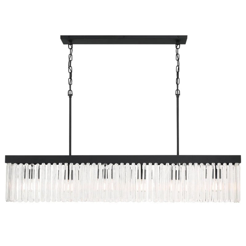 Guyton 6 Light Rectangular Chandelier