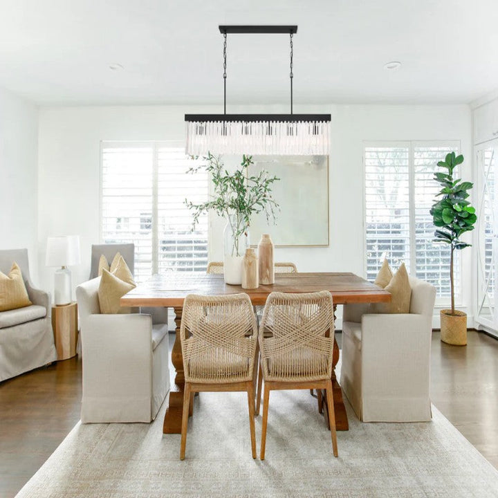 Guyton 6 Light Rectangular Chandelier