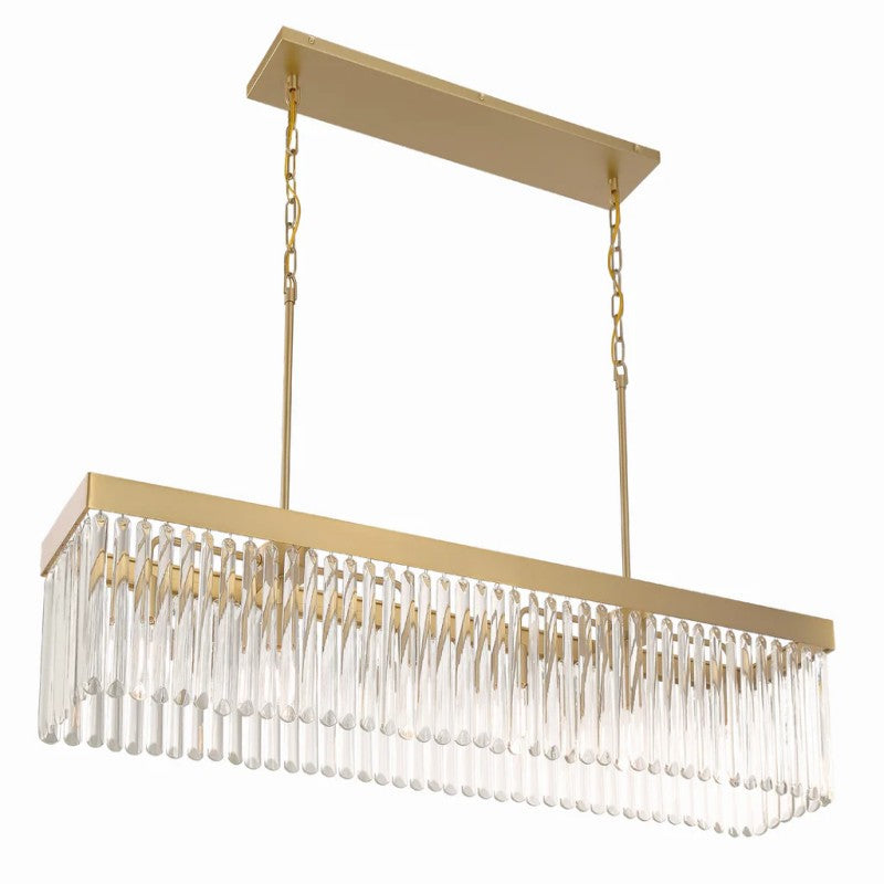 Guyton 6 Light Rectangular Chandelier