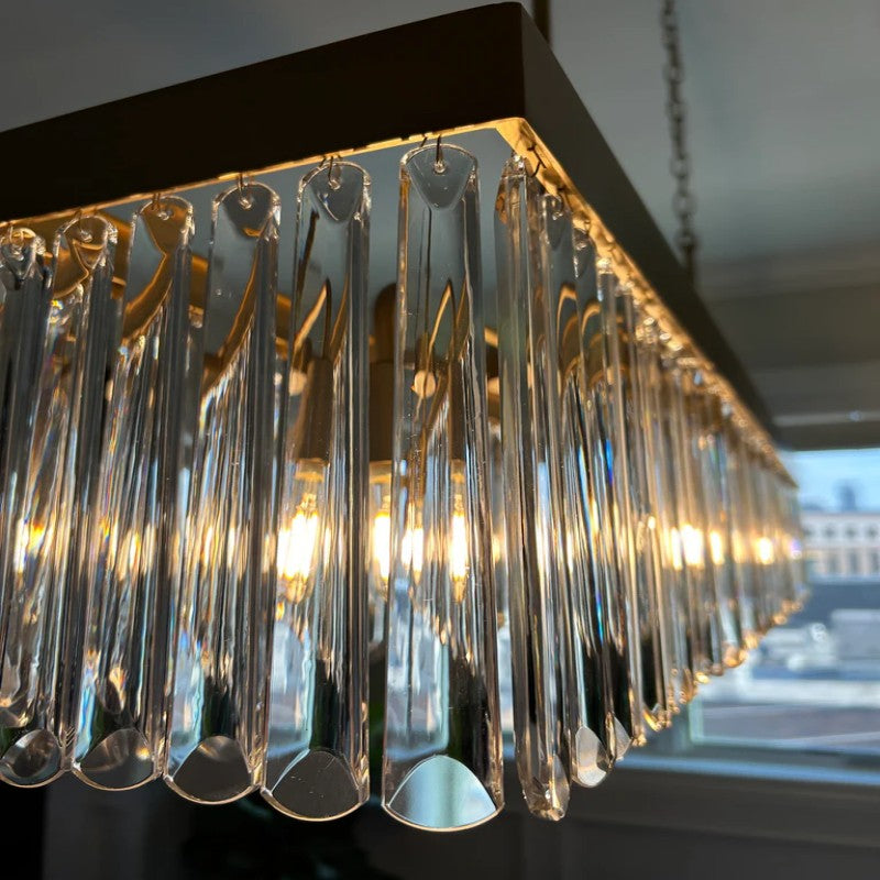 Guyton 6 Light Rectangular Chandelier