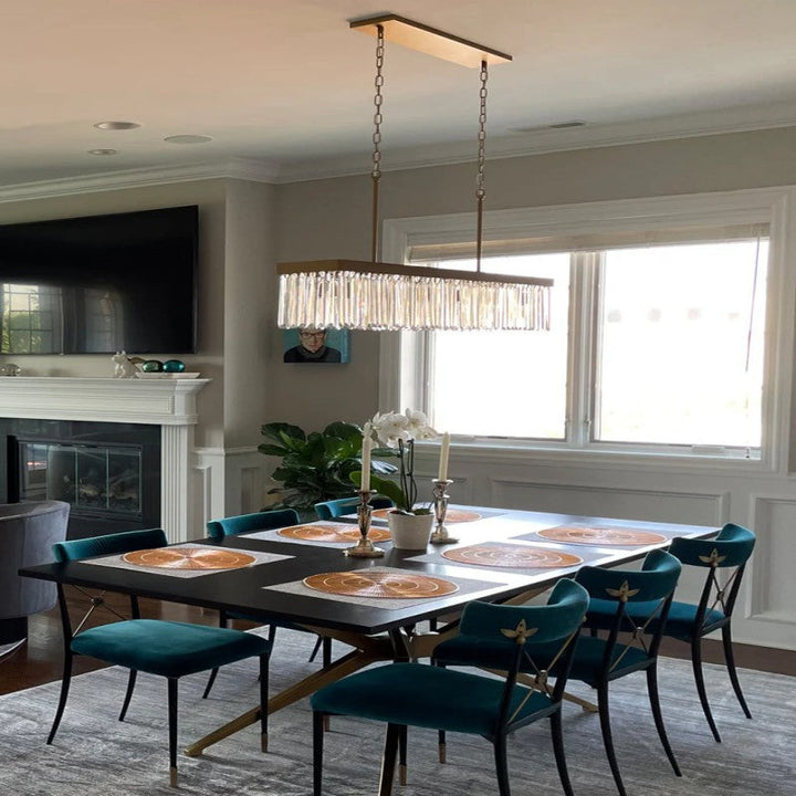 Guyton 6 Light Rectangular Chandelier