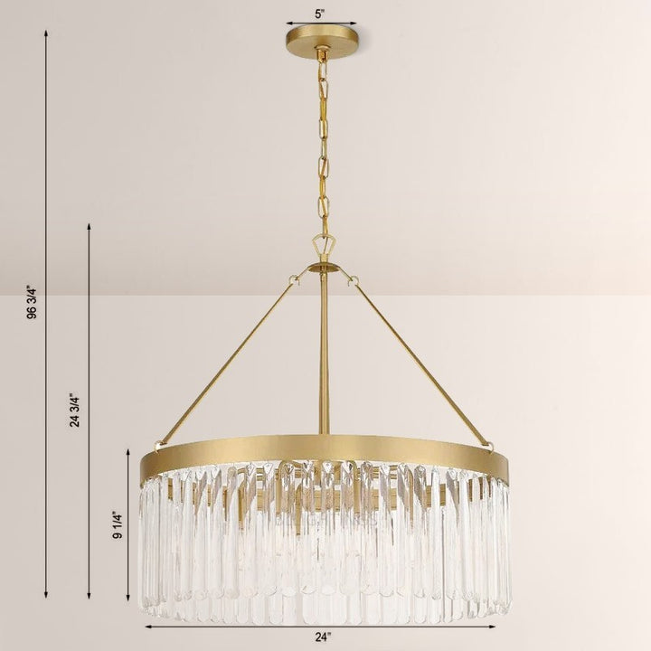 Guyton 8 Light Chandelier