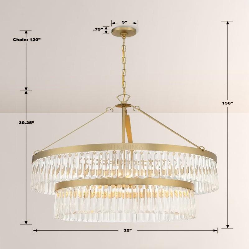Guyton 9 Light Chandelier