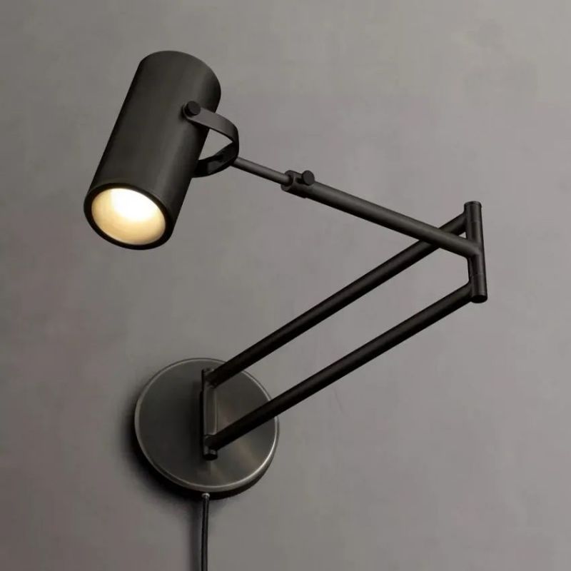 Hanna Swing-arm Bedroom Sconce