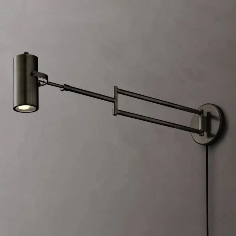 Hanna Swing-arm Bedroom Sconce