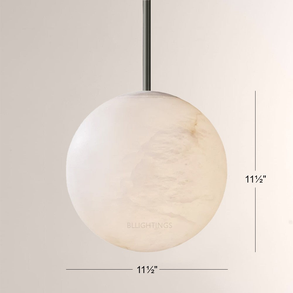 Hannia Alabaster Globe Pendant