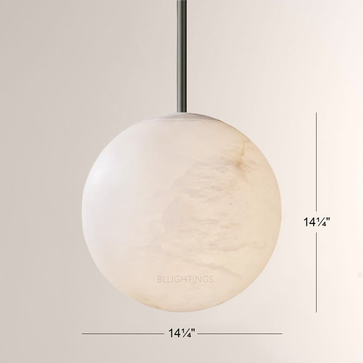 Hannia Alabaster Globe Pendant