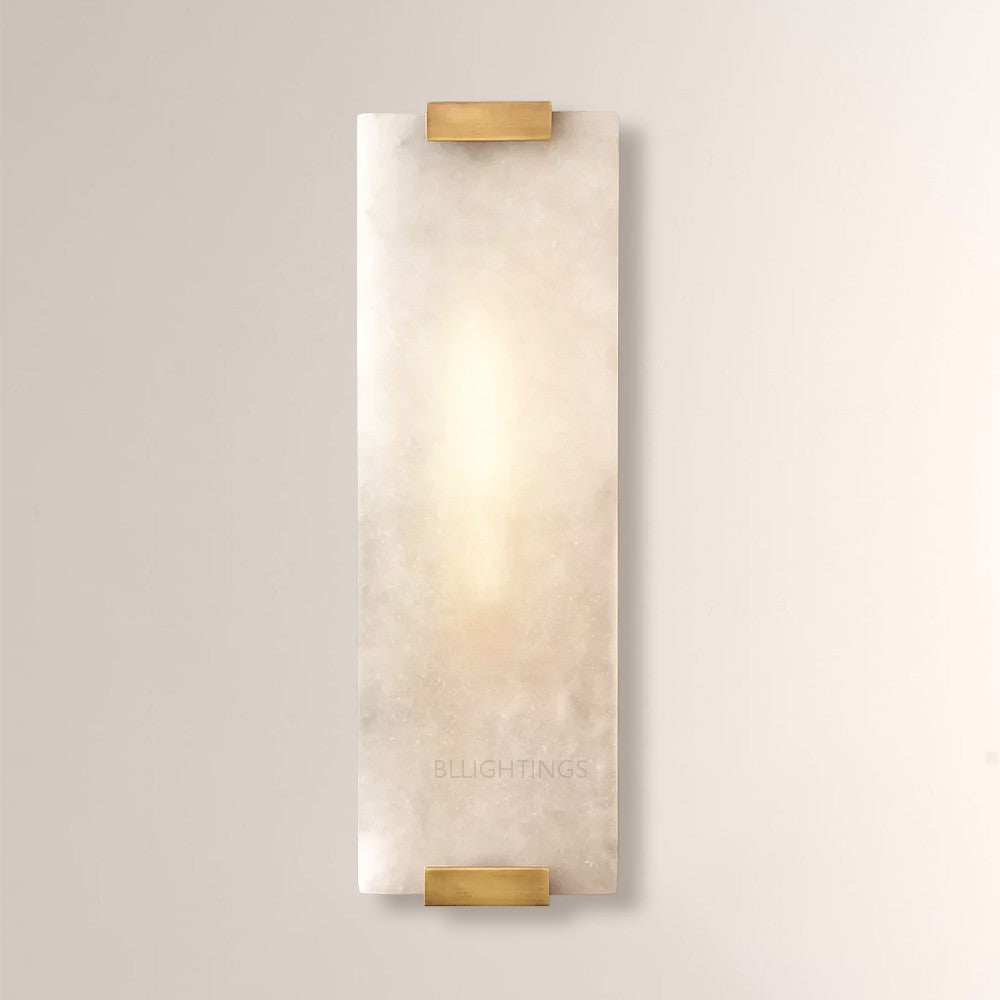 Hannia Alabaster Grand Sconce