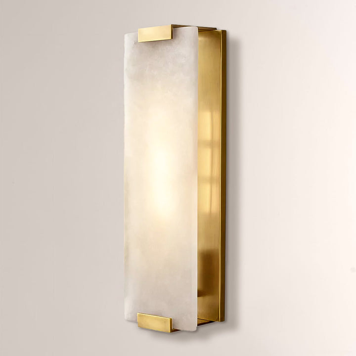 Hannia Alabaster Grand Sconce