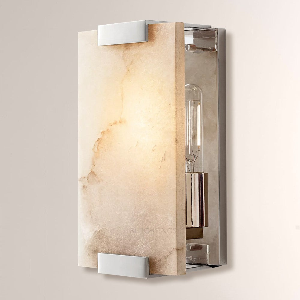 Hannia Alabaster Wall Sconce