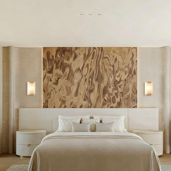 Hannia Alabaster Wall Sconce