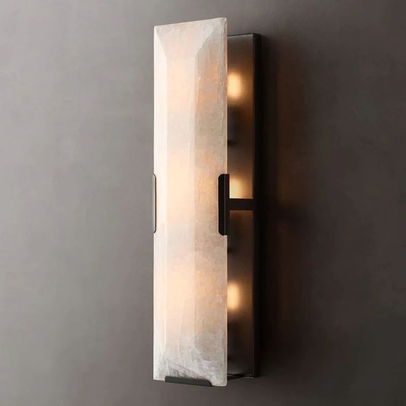 Harlou Alabaster Linear Sconce
