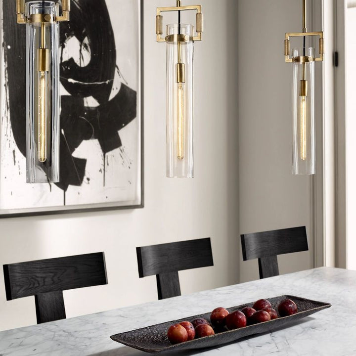Harper Modern Cylinder Pendant Light for Dining & Kitchen