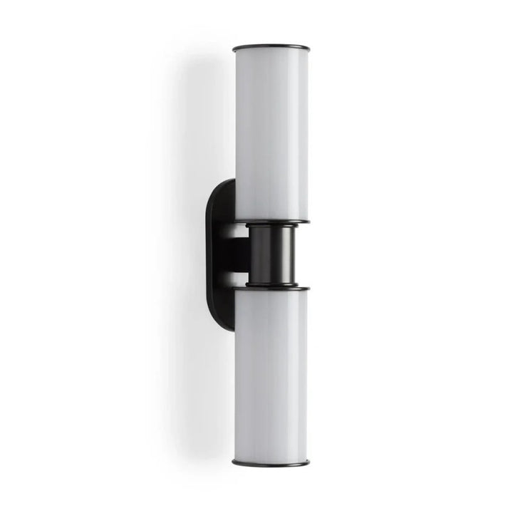 Harvial 2-Light Milk Glass Wall Sconce