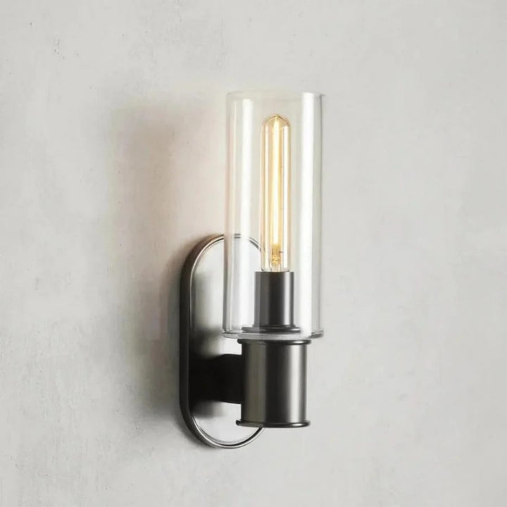 Harvial Clear Glass Wall Sconce