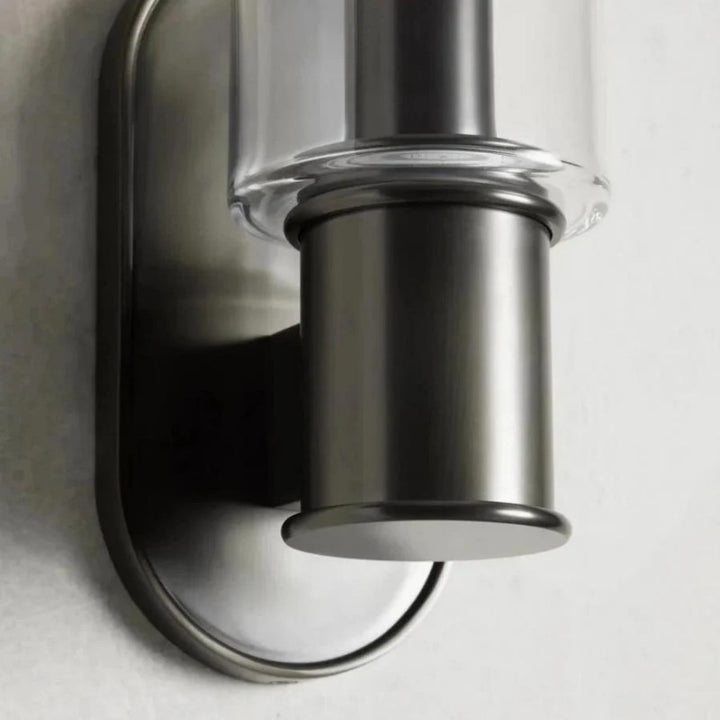 Harvial Clear Glass Wall Sconce