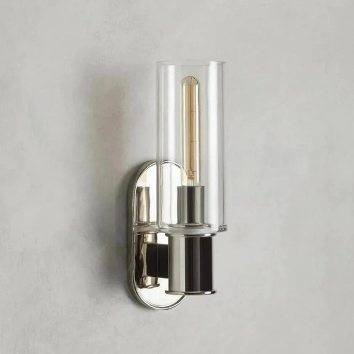 Harvial Clear Glass Wall Sconce