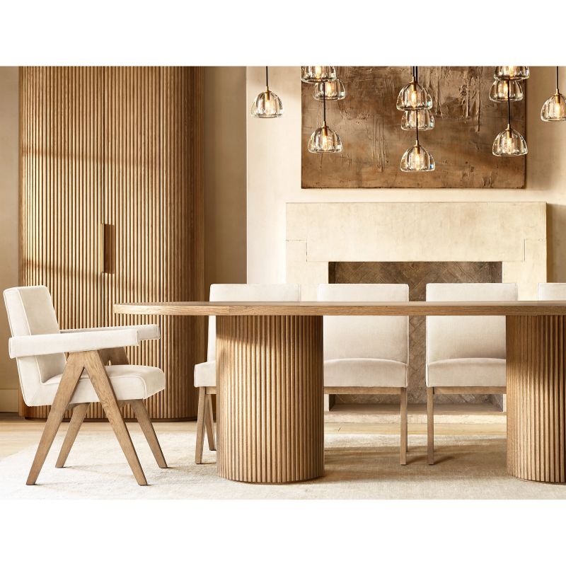 Hemisphere Linear Dining Room Chandelier 72"