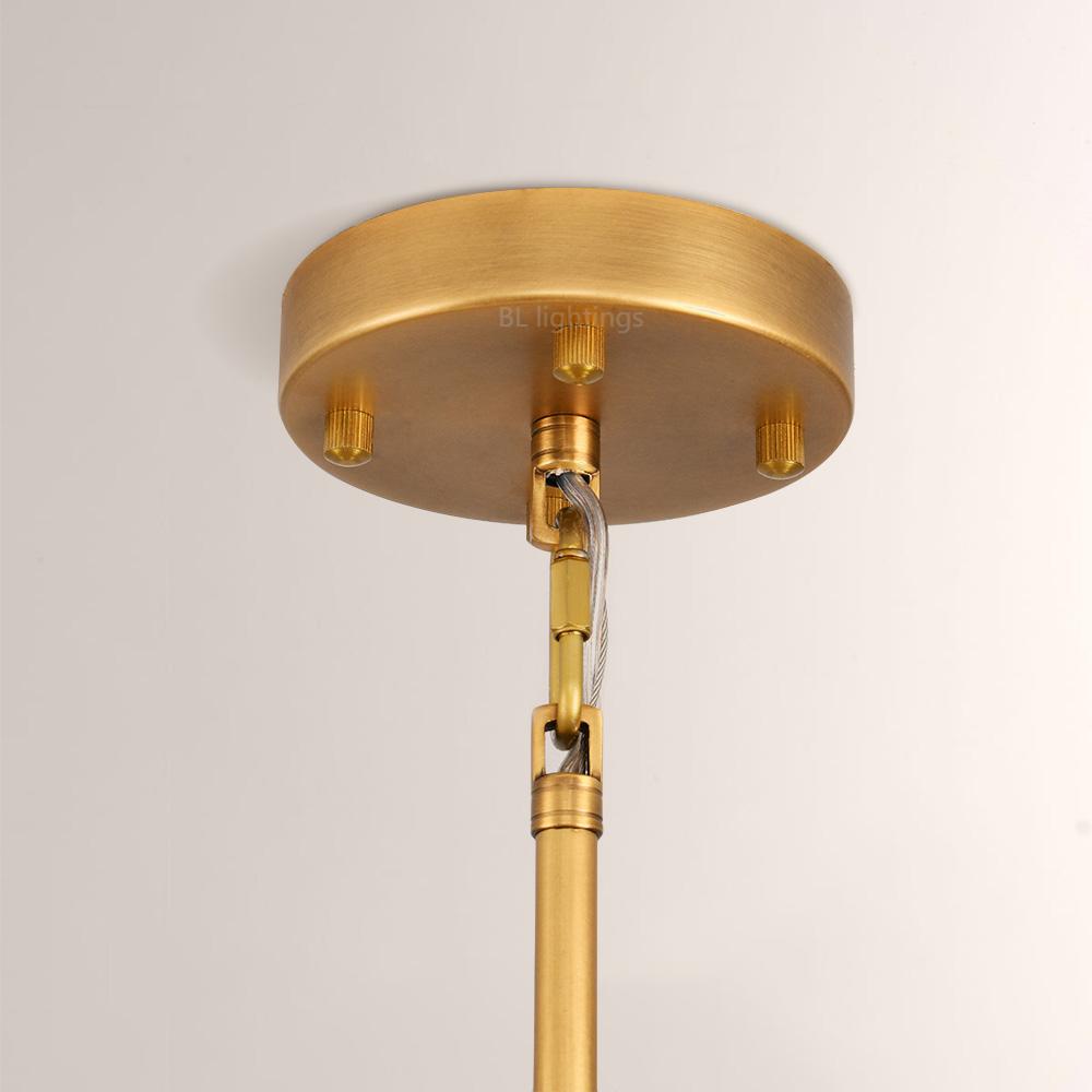 Hemisphere Round Chandelier 36"