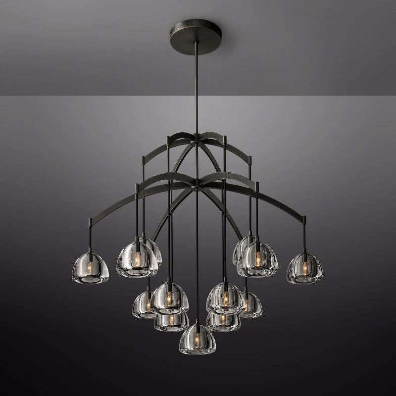 Hemisphere Round Chandelier 48"