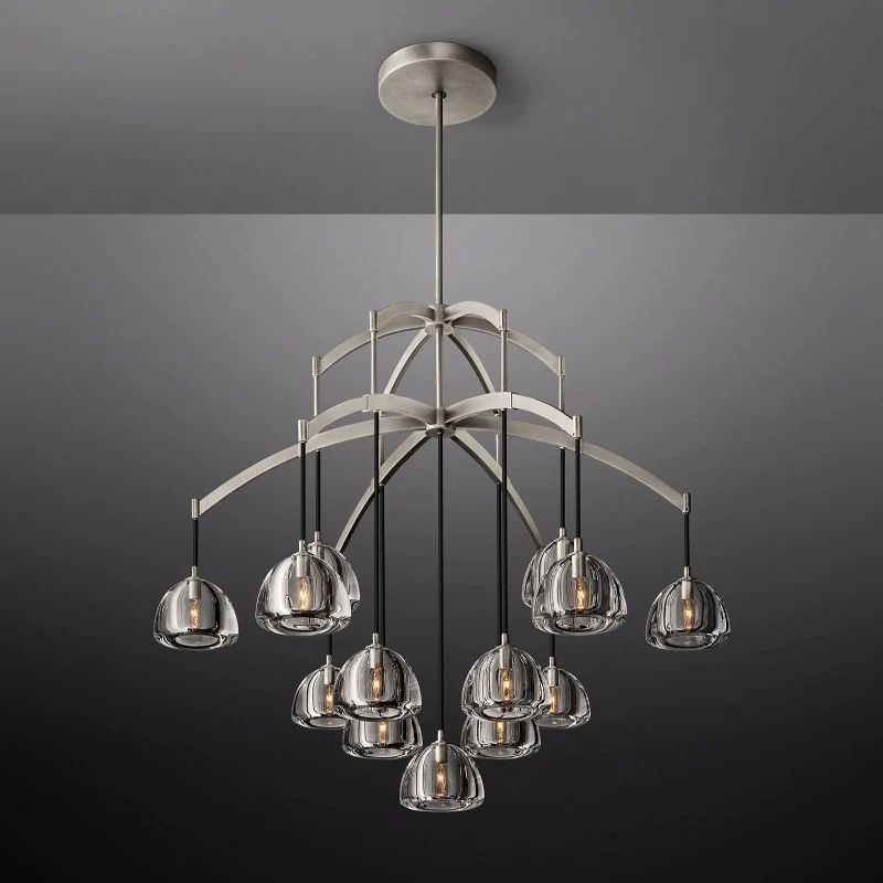 Hemisphere Round Chandelier 48"