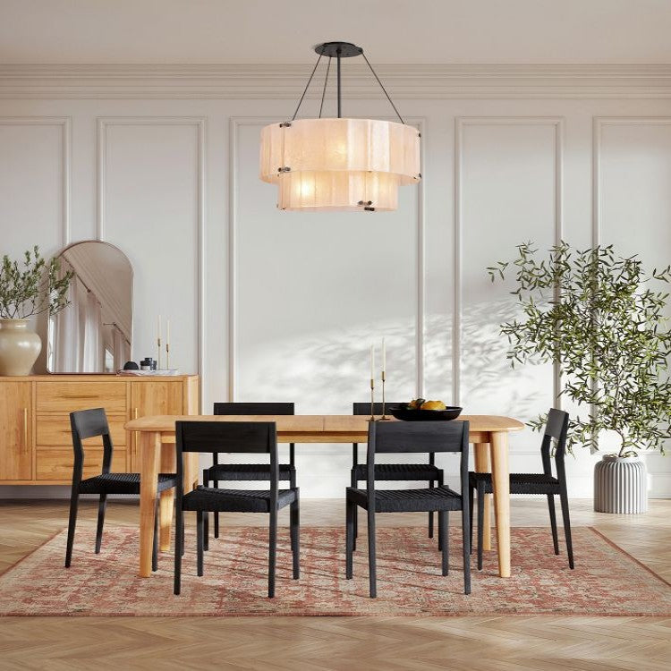 Hillam 2 Tier Crystal Chandelier