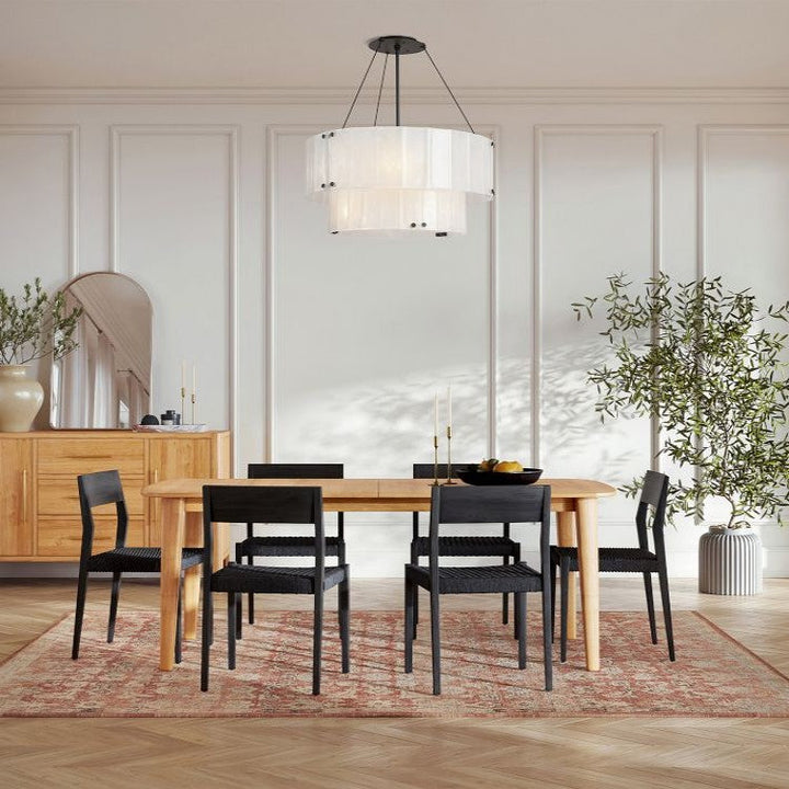 Hillam 2 Tier Crystal Chandelier