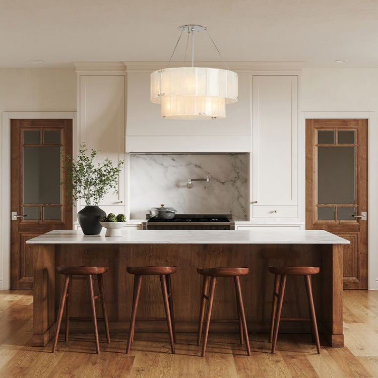 Hillam 2 Tier Crystal Chandelier