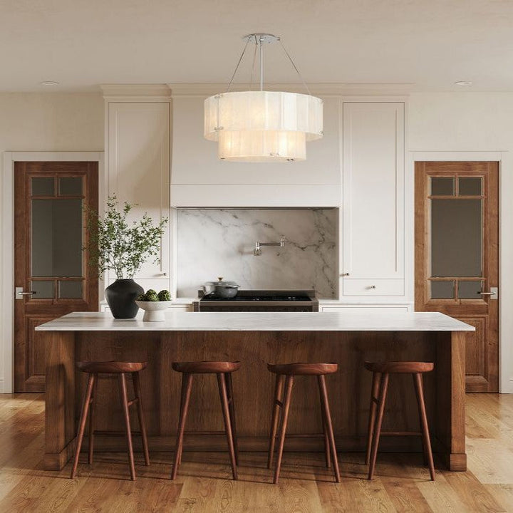 Hillam 2 Tier Crystal Chandelier