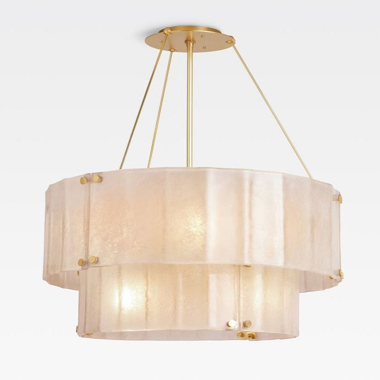 Hillam 2 Tier Crystal Chandelier