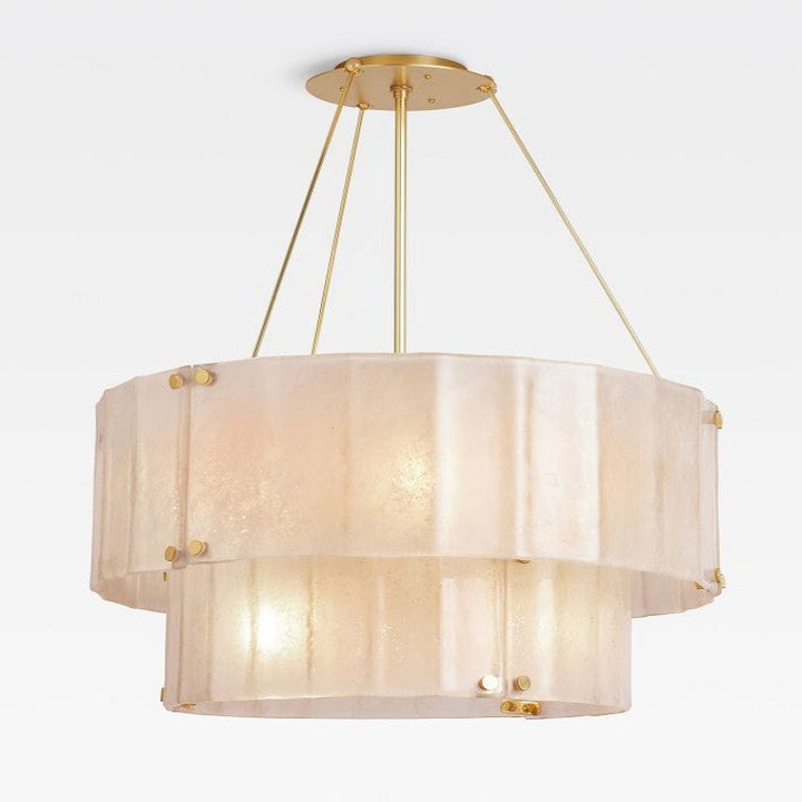 Hillam 2 Tier Crystal Chandelier