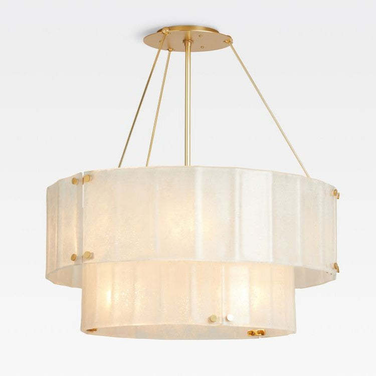 Hillam 2 Tier Crystal Chandelier