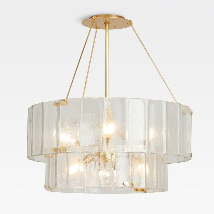 Hillam 2 Tier Crystal Chandelier