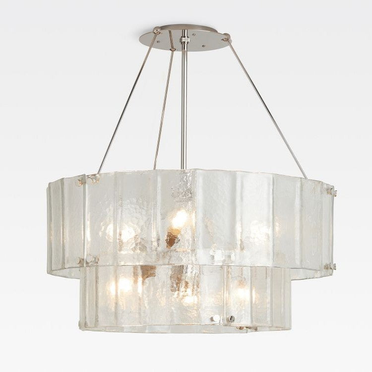 Hillam 2 Tier Crystal Chandelier