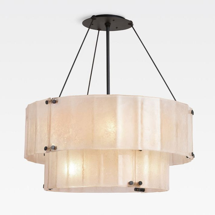 Hillam 2 Tier Crystal Chandelier