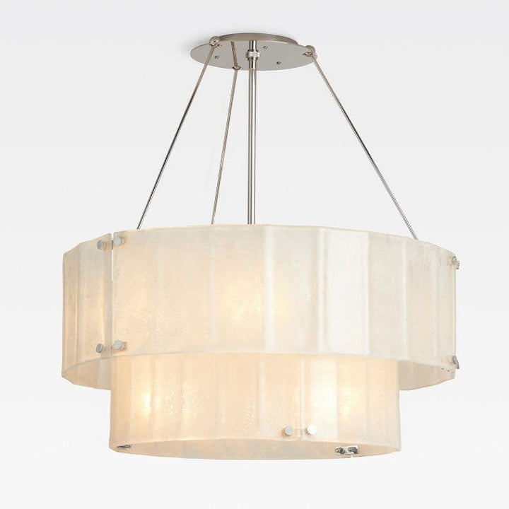 Hillam 2 Tier Crystal Chandelier