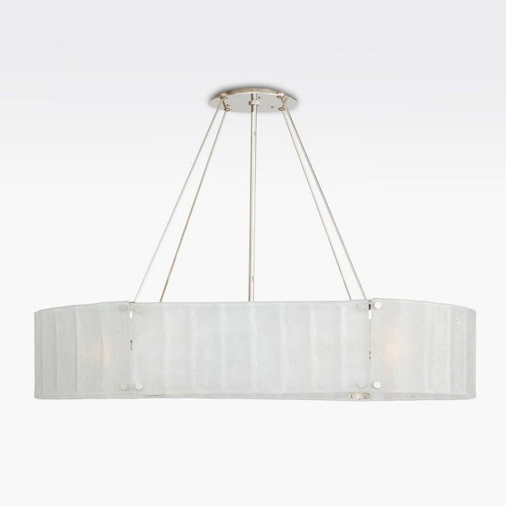 Hillam Oval Crystal Chandelier 48"