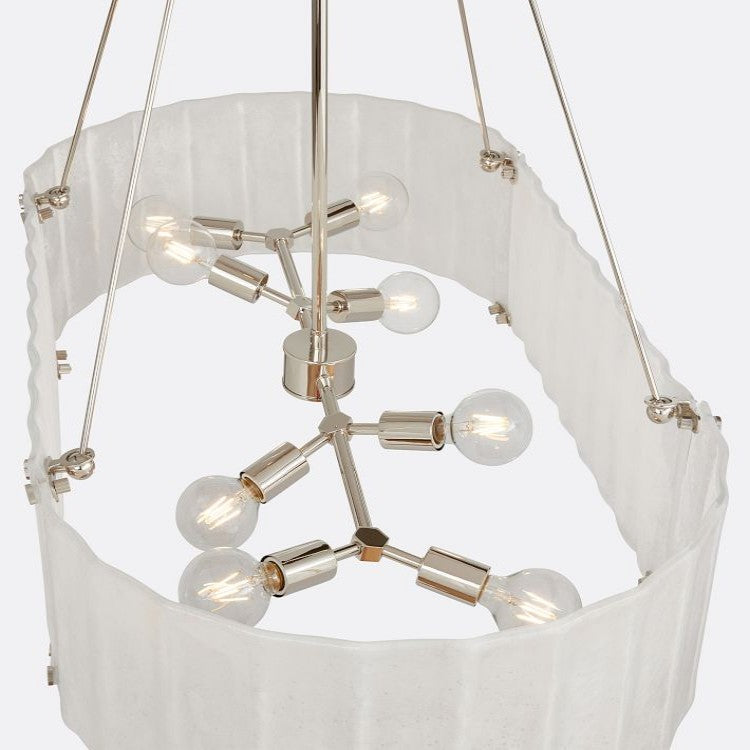 Hillam Oval Crystal Chandelier 48"