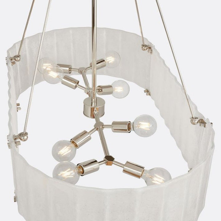 Hillam Oval Crystal Chandelier 48"