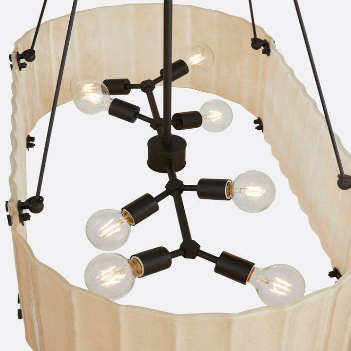 Hillam Oval Crystal Chandelier 48"