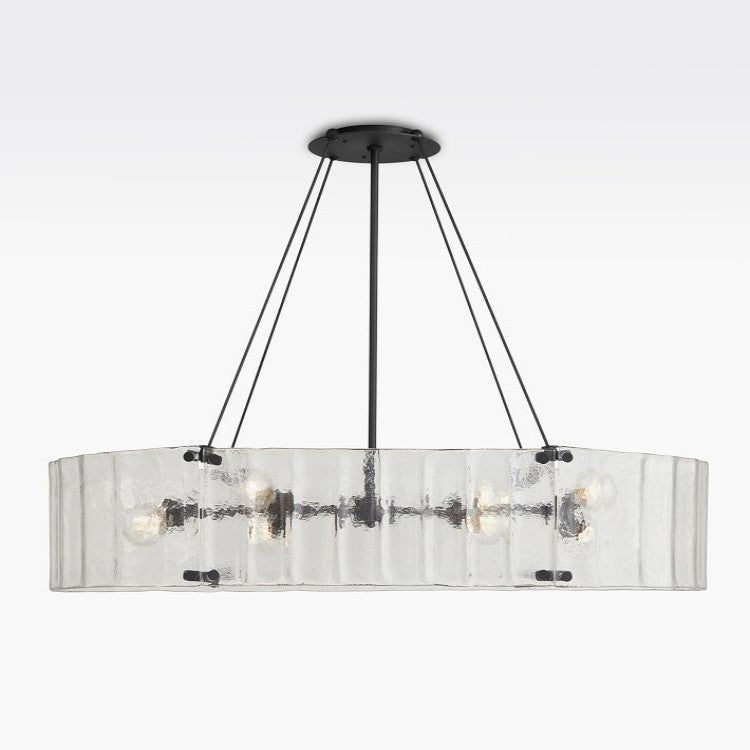 Hillam Oval Crystal Chandelier 48"