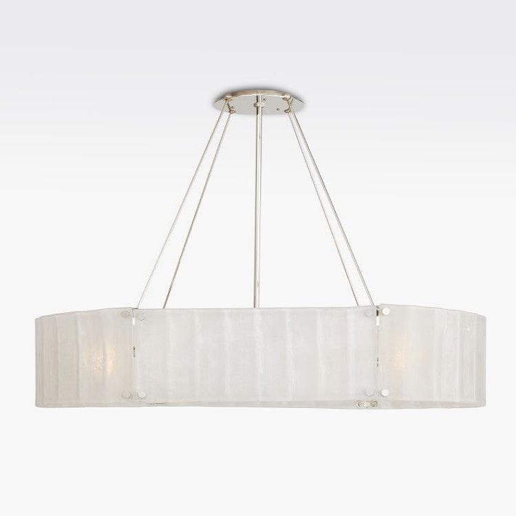 Hillam Oval Crystal Chandelier 48"